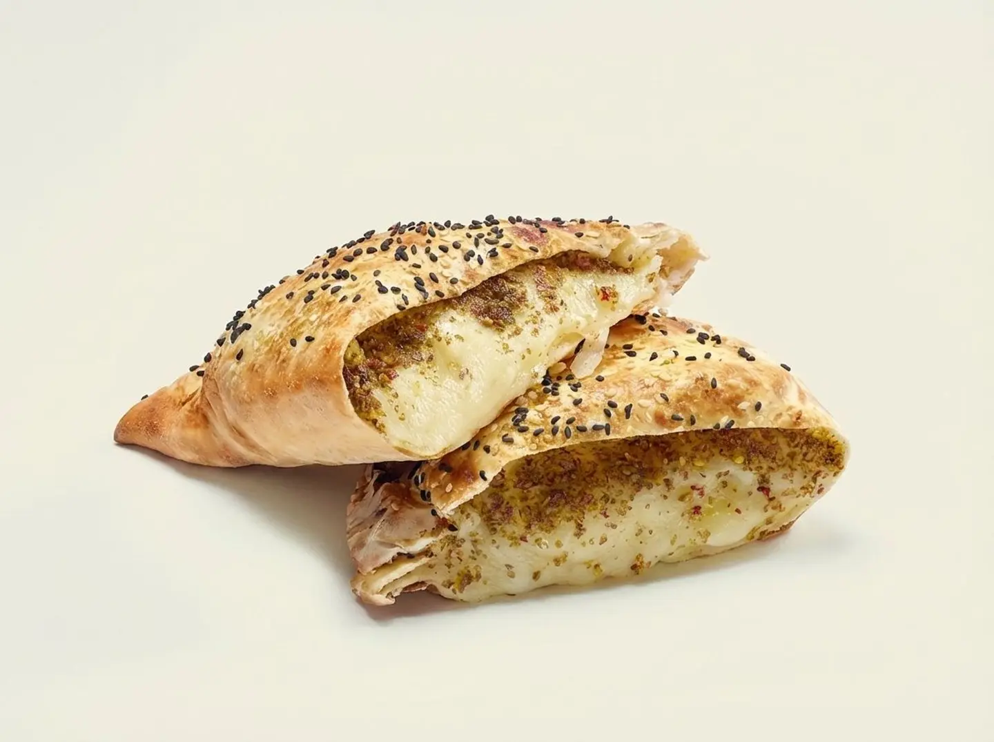 فطيرة جبنة وزعتر