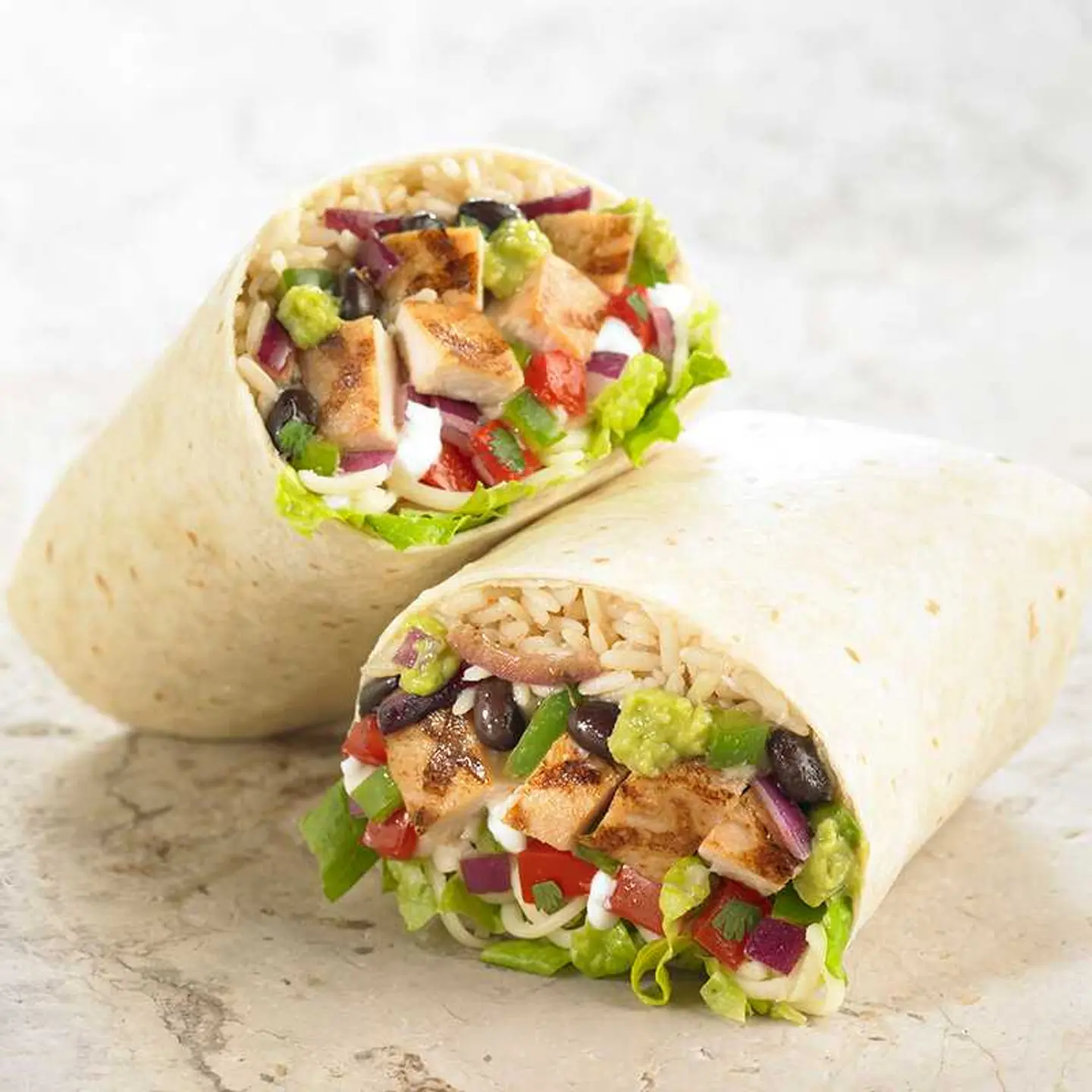 Baja California Chicken Burritos
