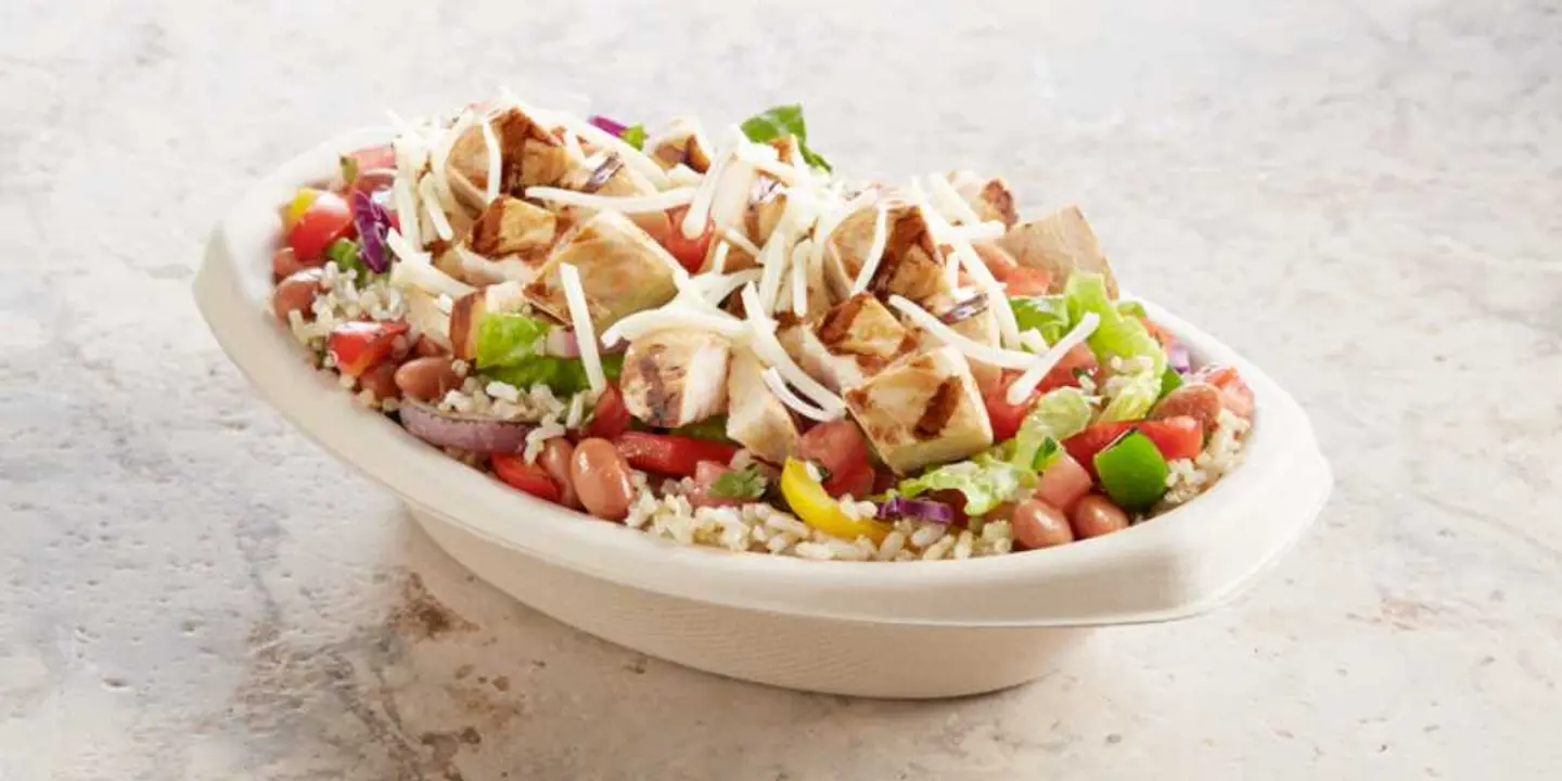 Mix Of Two Proteins Rice Bowl