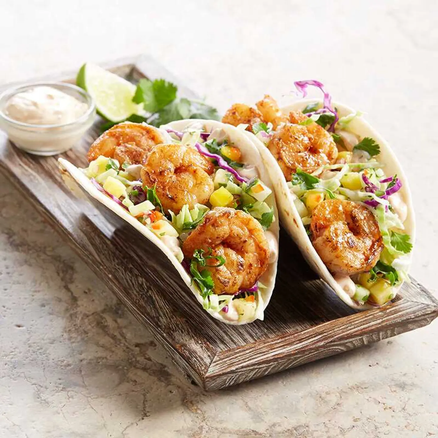 Baja California Shrimp Tacos