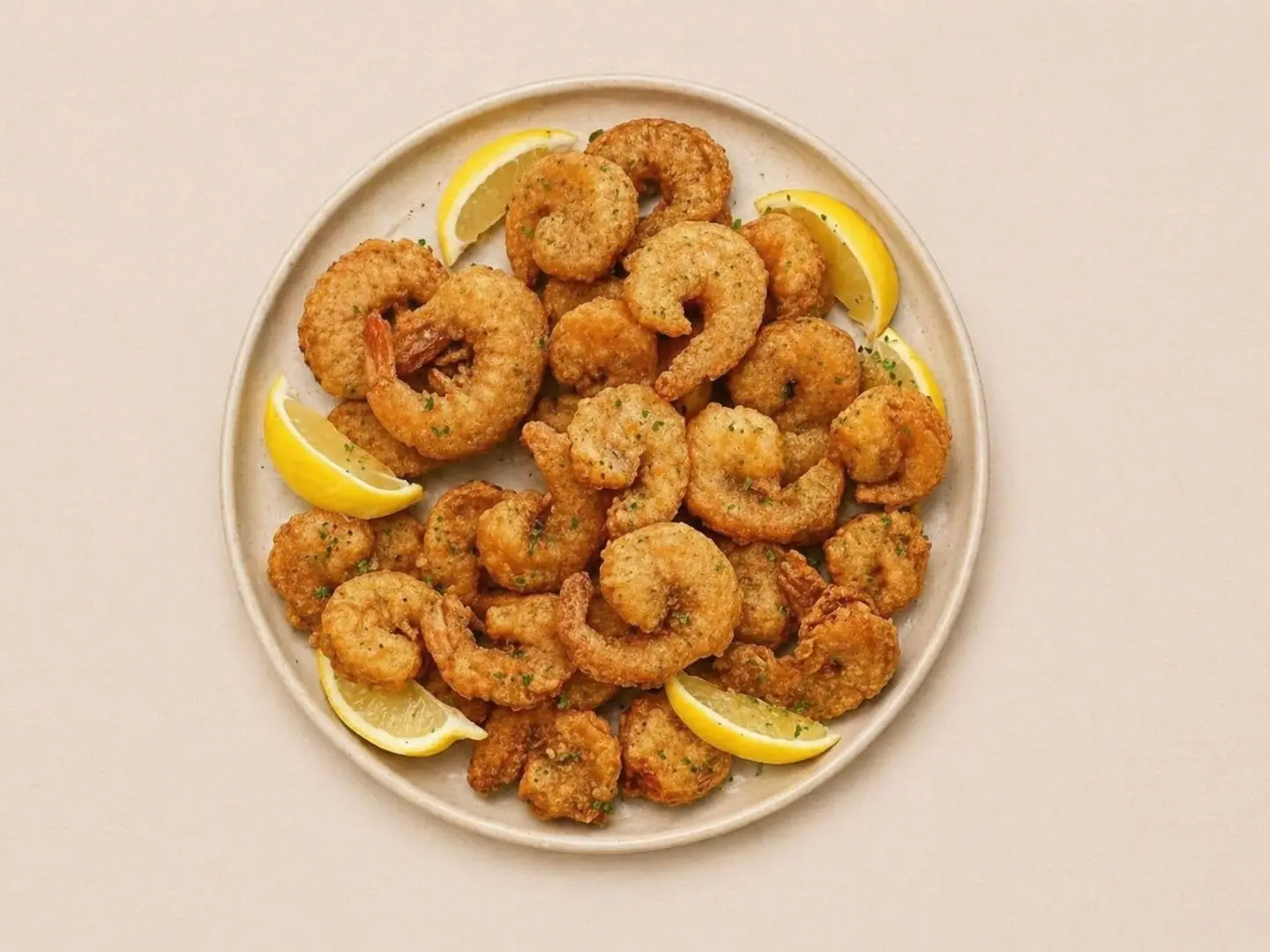 جمبري صغير مقلي
