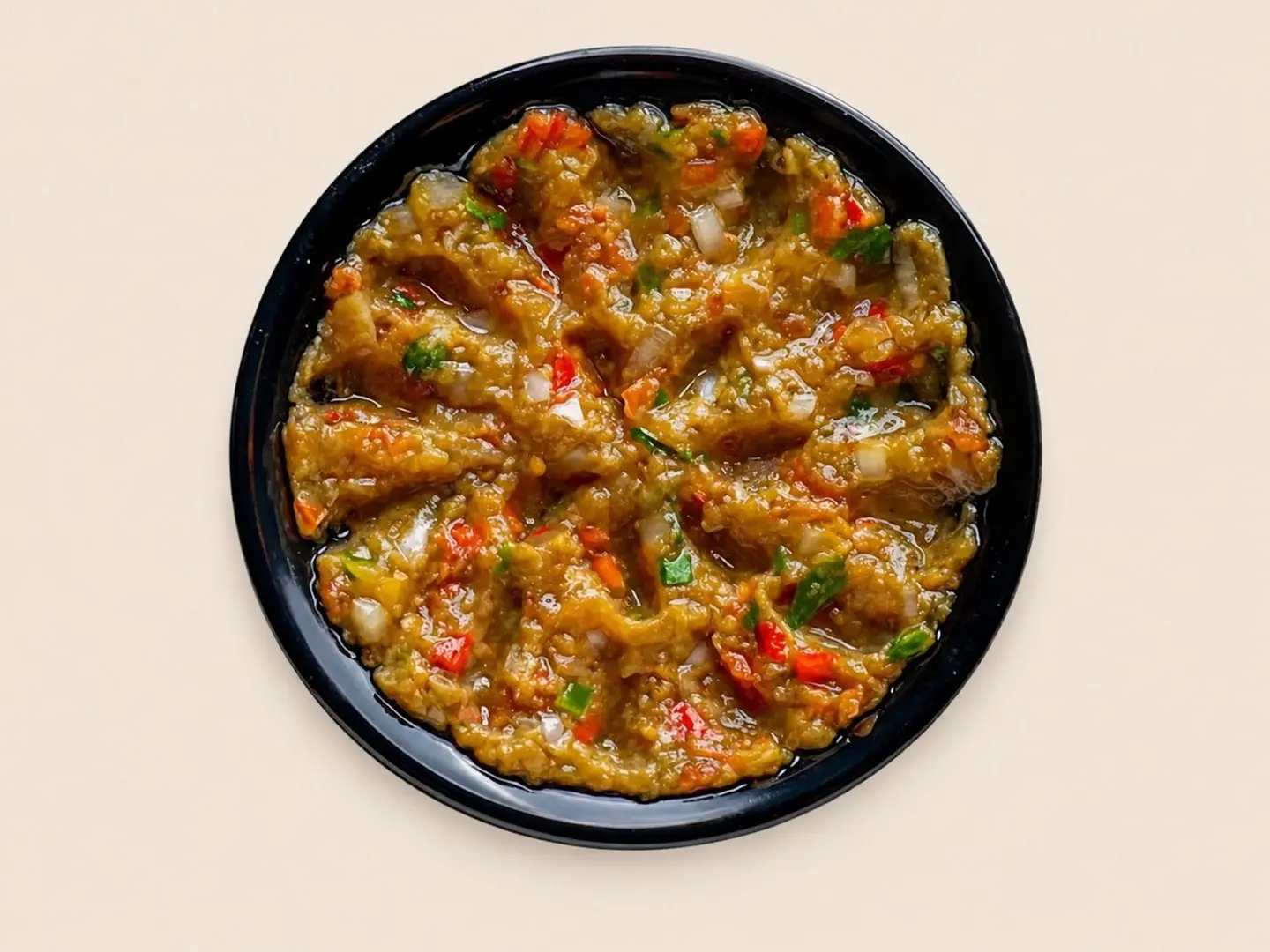 بابا غنوج مدخن