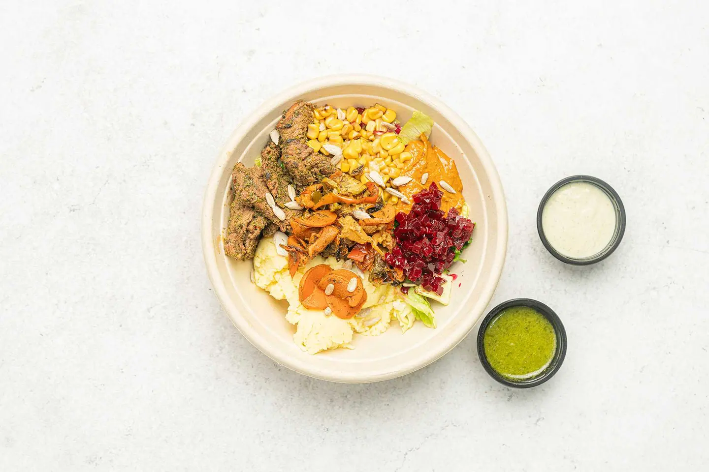 Tenderloin Steak Potatoes Bowl