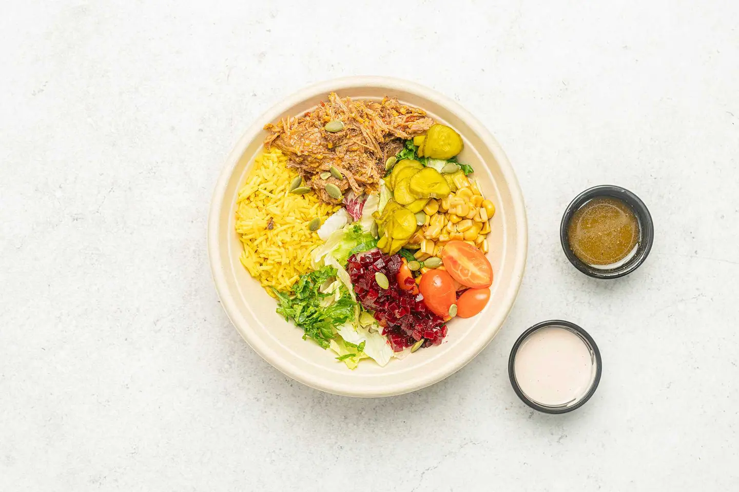 Mediterranean Beef Bowl