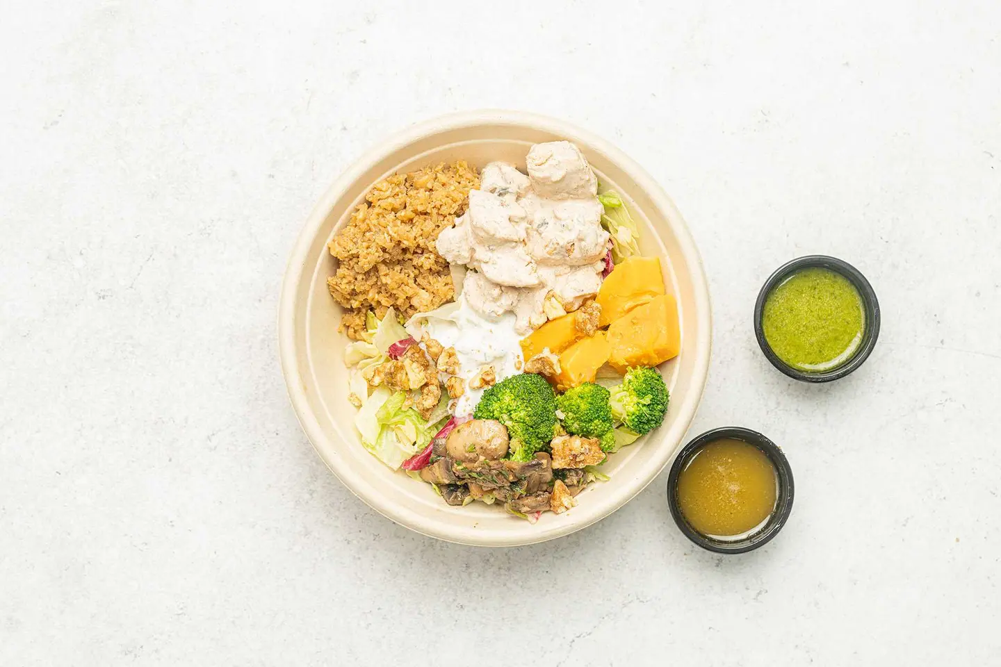 Low Carb Chicken Bowl