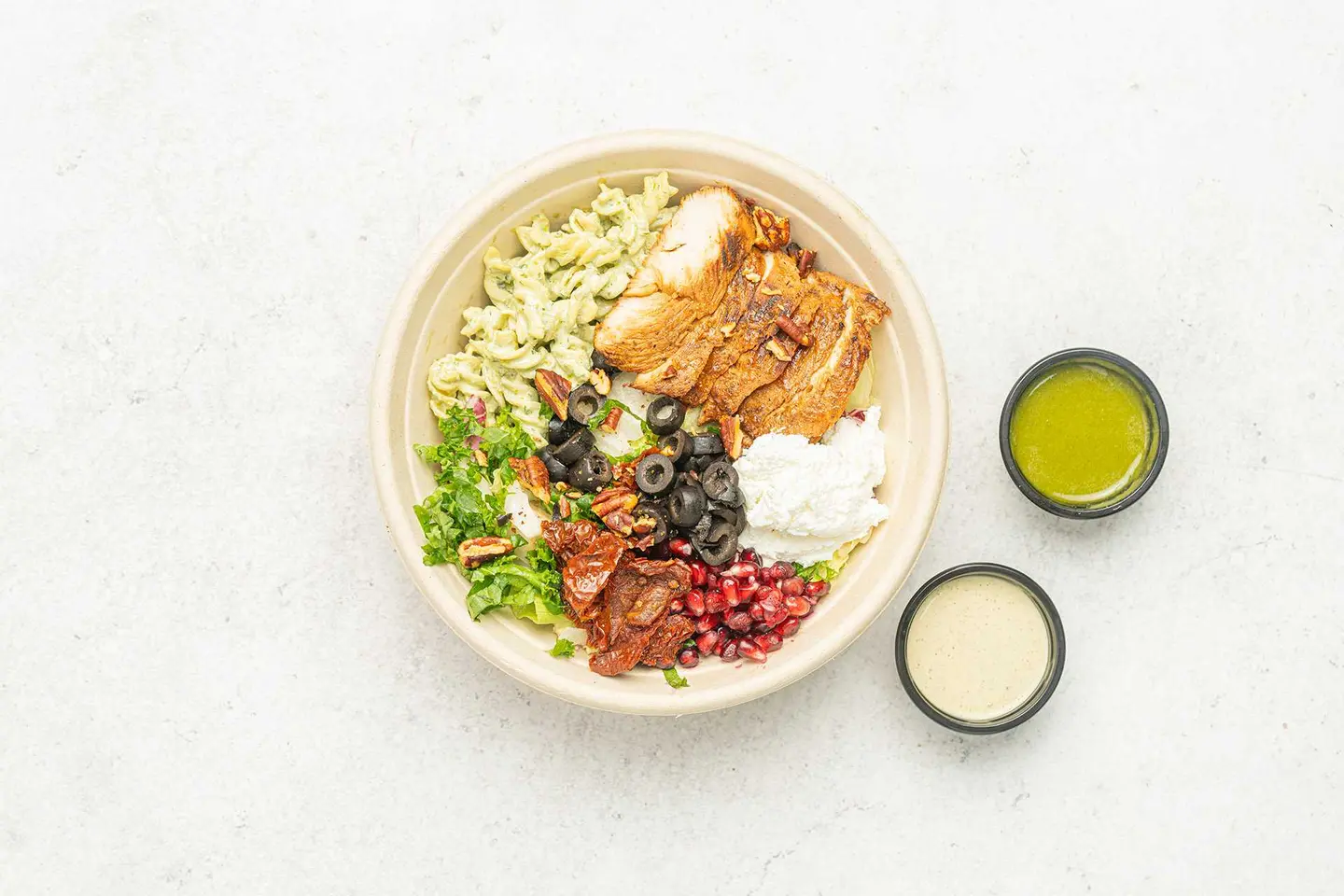 طبق باستا بالبيستو