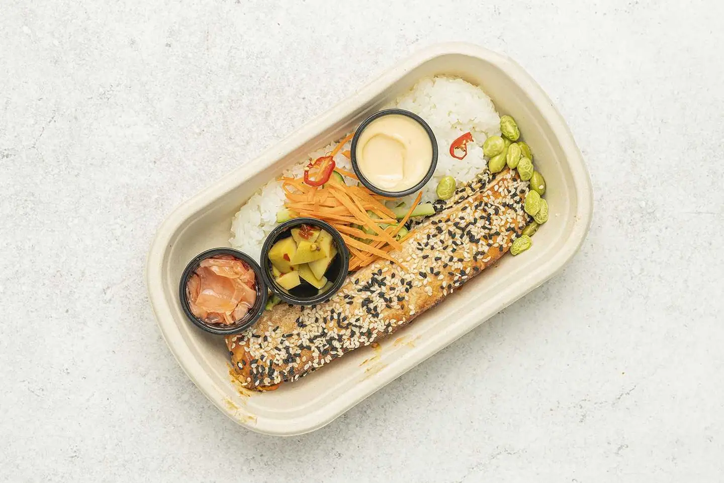 Poke Salmon Bowl