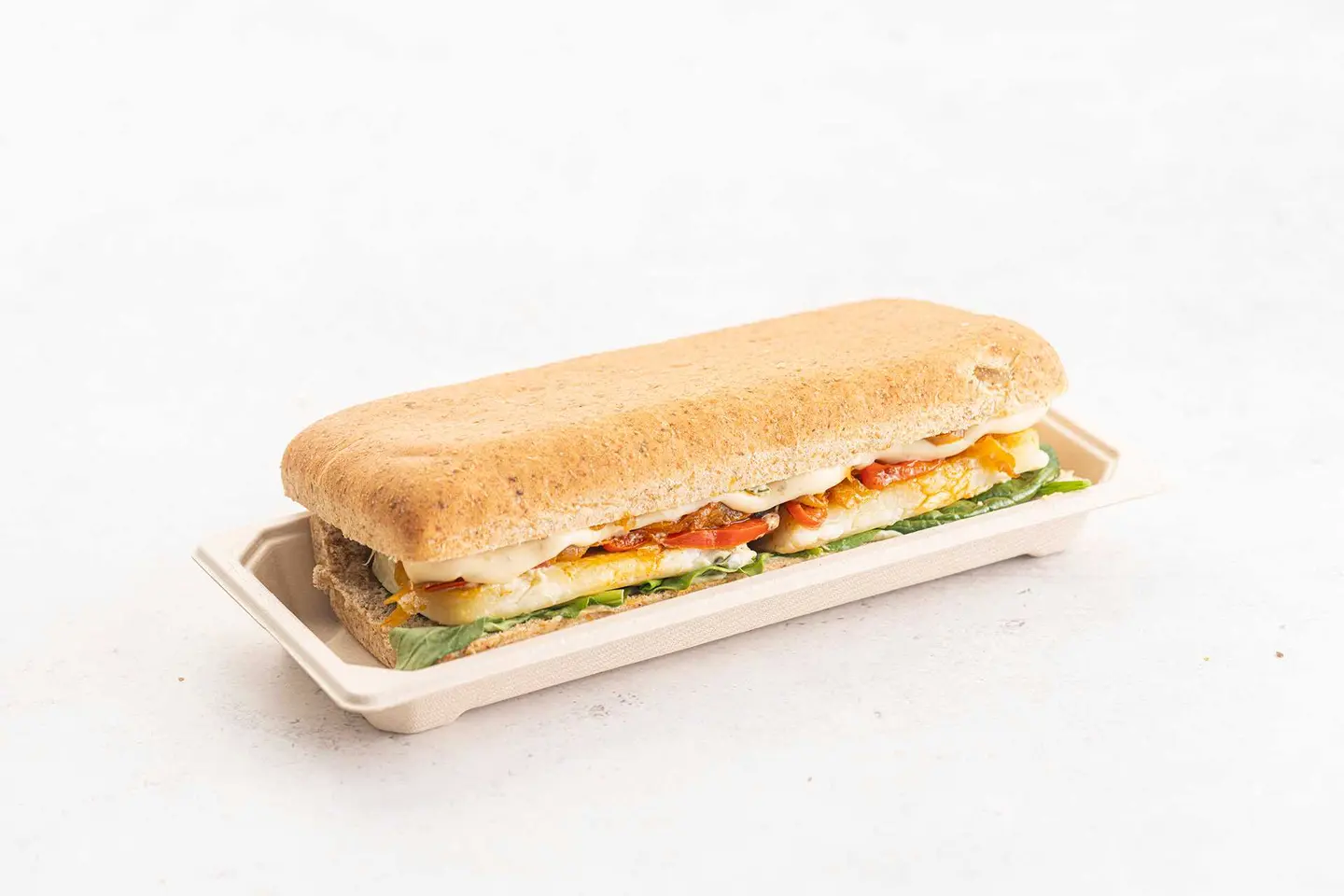 Grilled Halloumi Sandwich