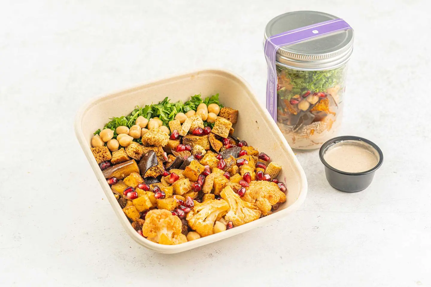 Fattah Salad Jar