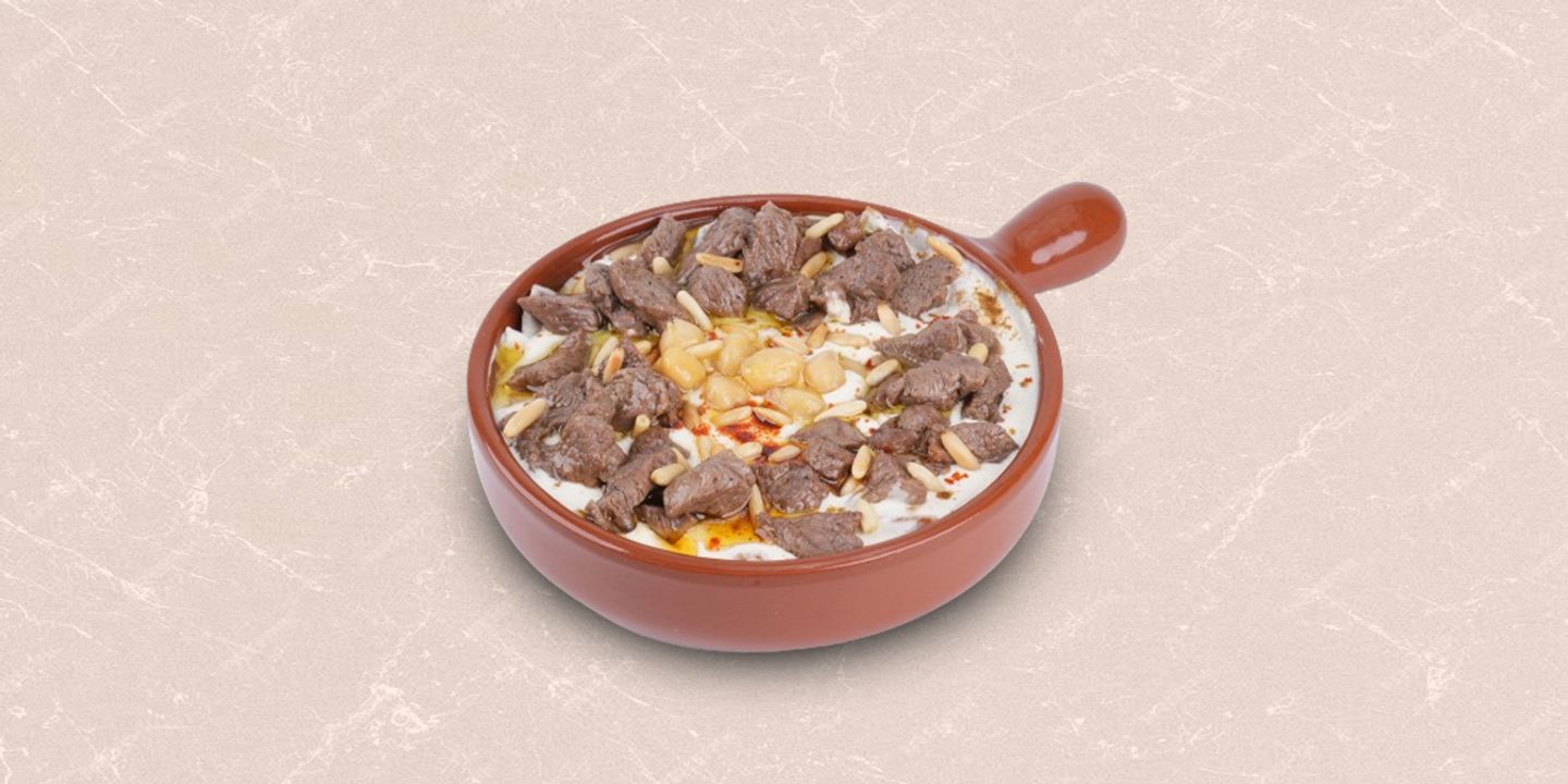 فتة حمص باللحمة