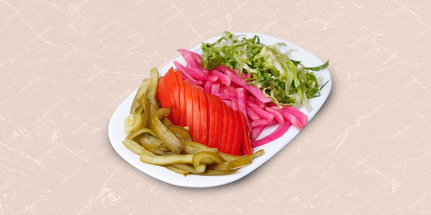 صحن خضار مشكل