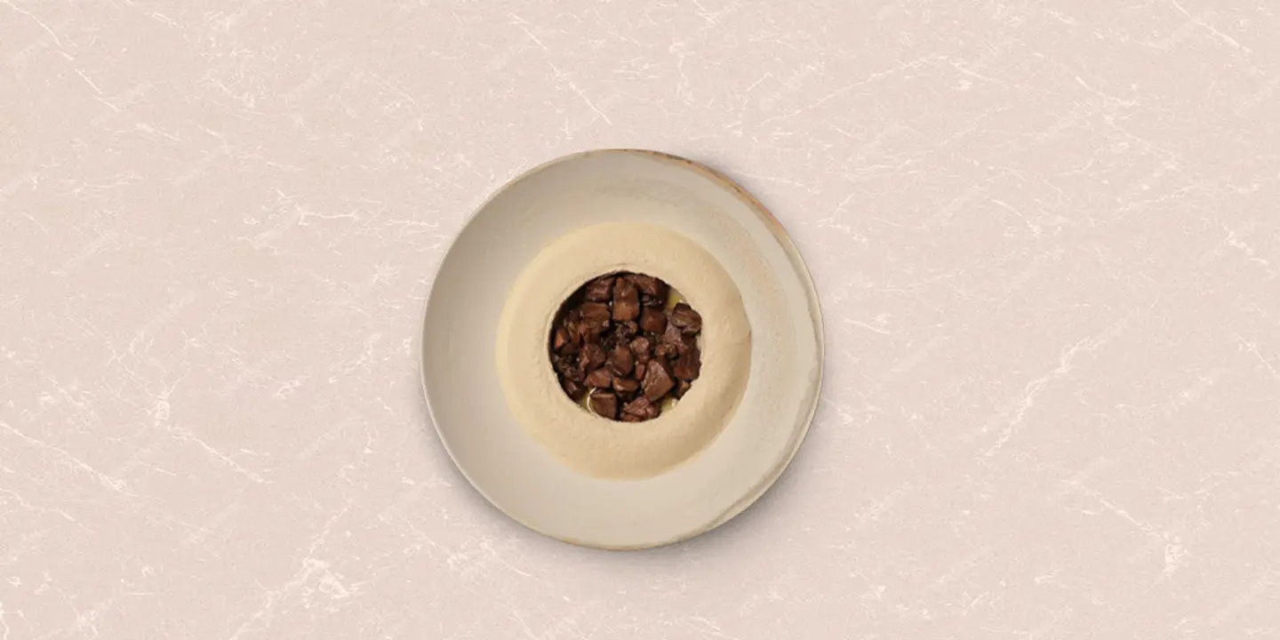 Hummus With Meat