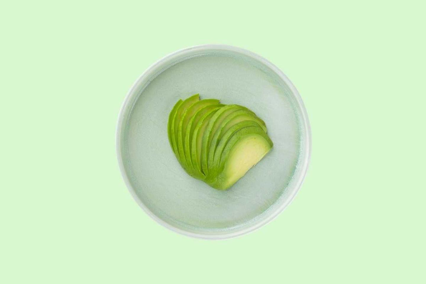 Fresh Avocado Sliced