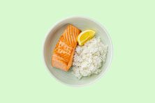 السالمون المشوي