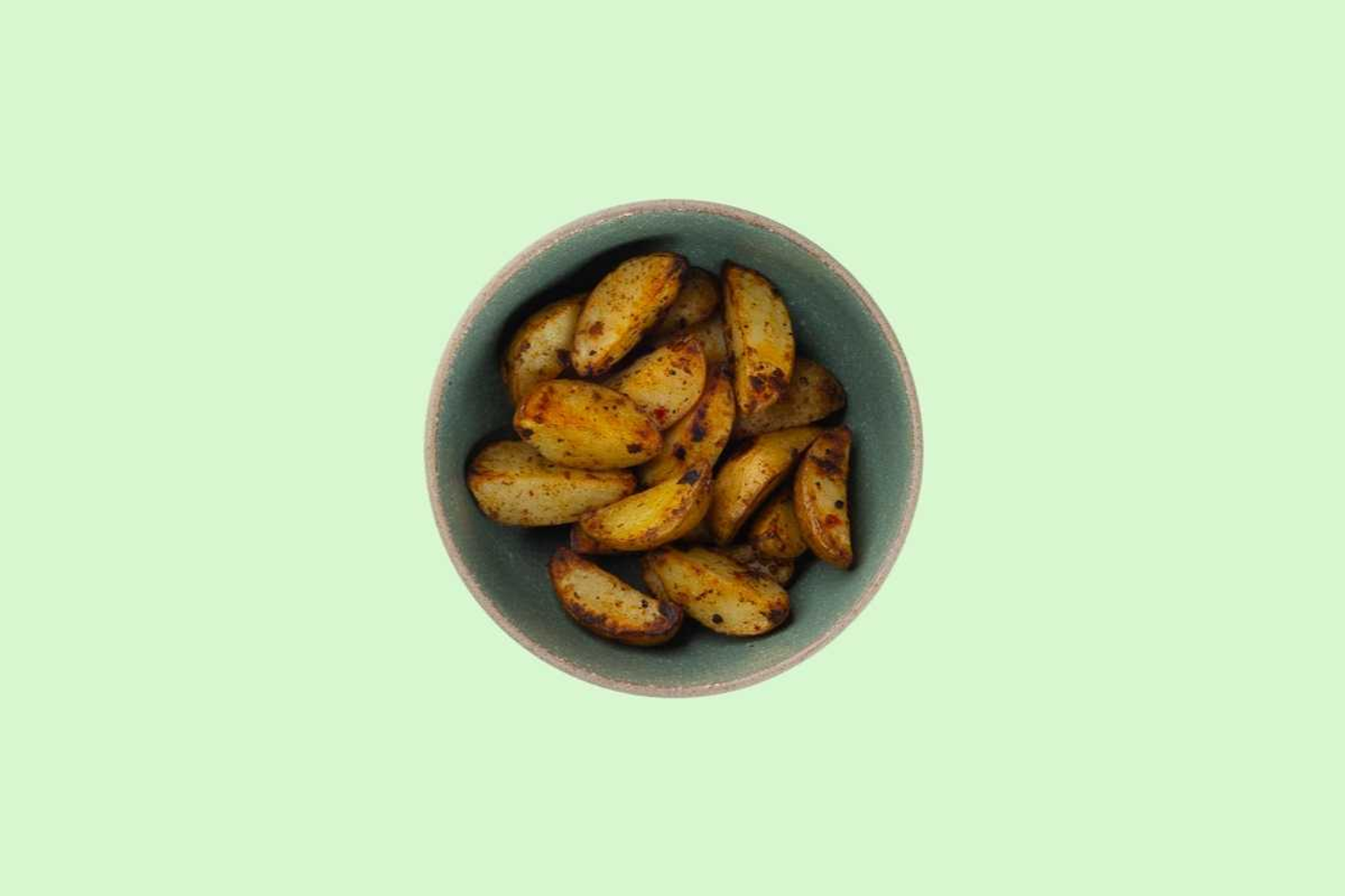Baked Wedges Baby Potato
