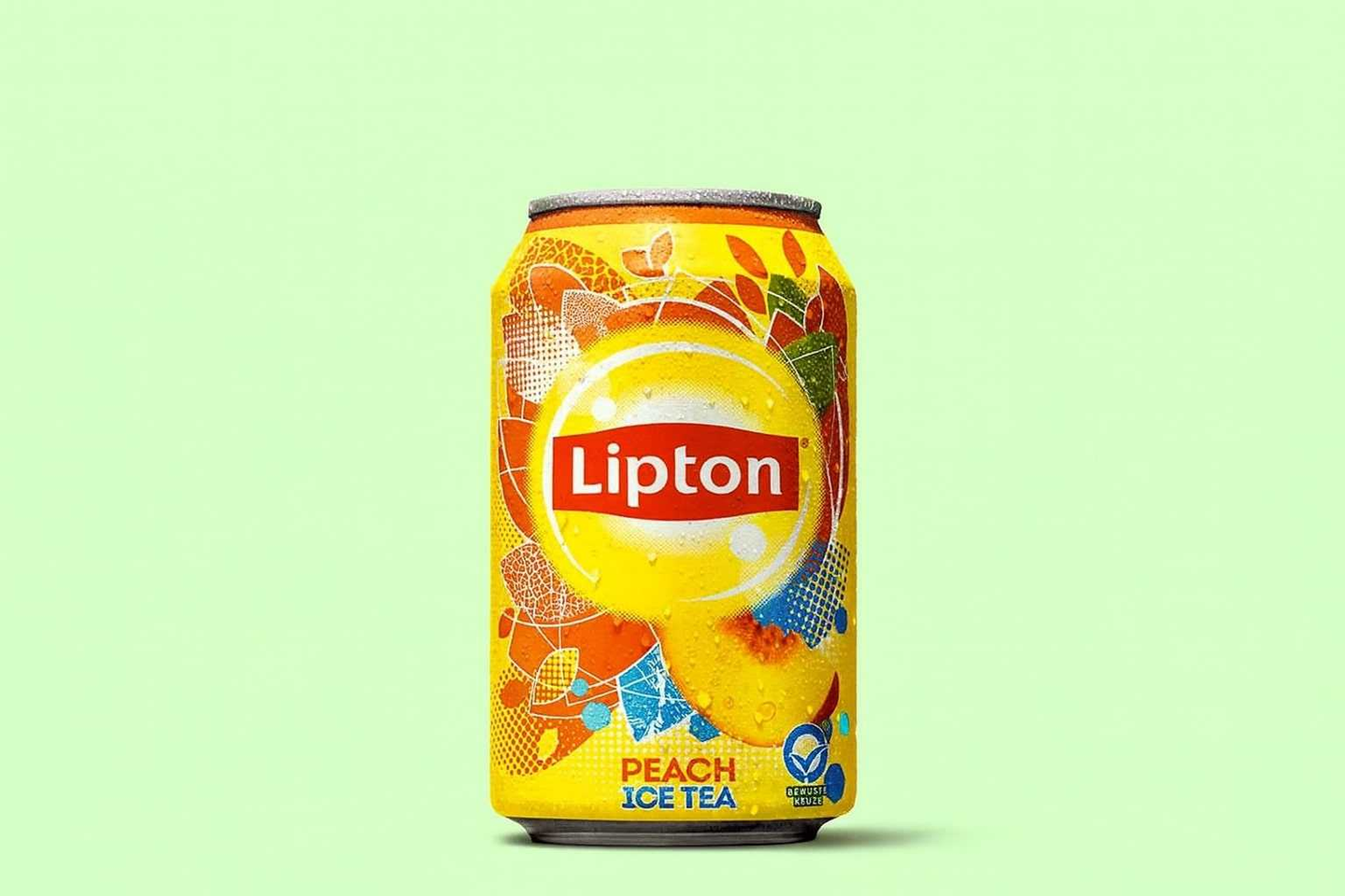 شاي ليبتون بالخوخ المثلج
