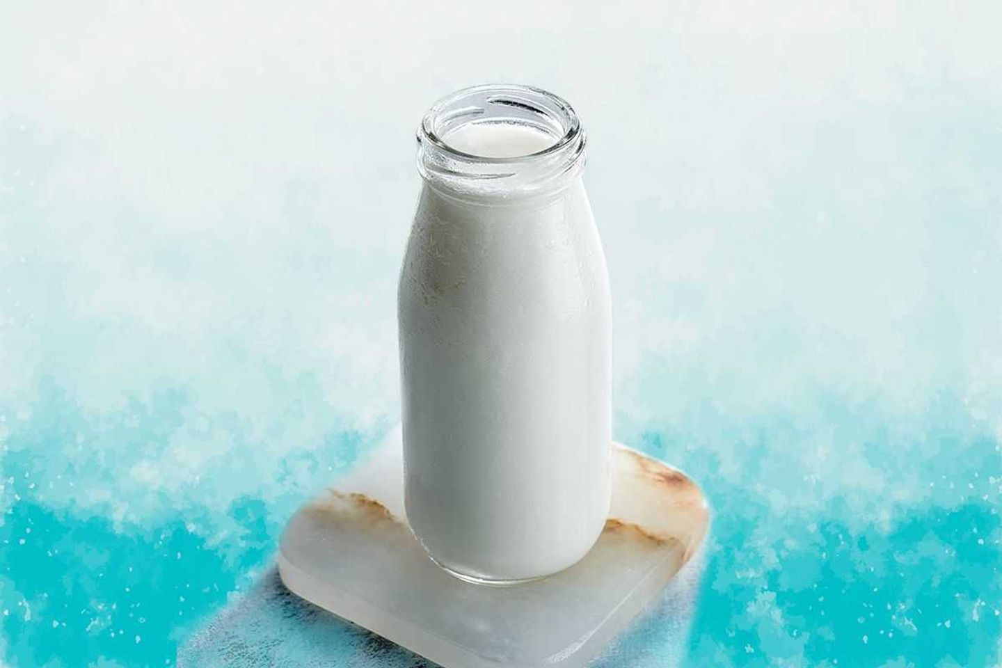 الزبادي الطازج