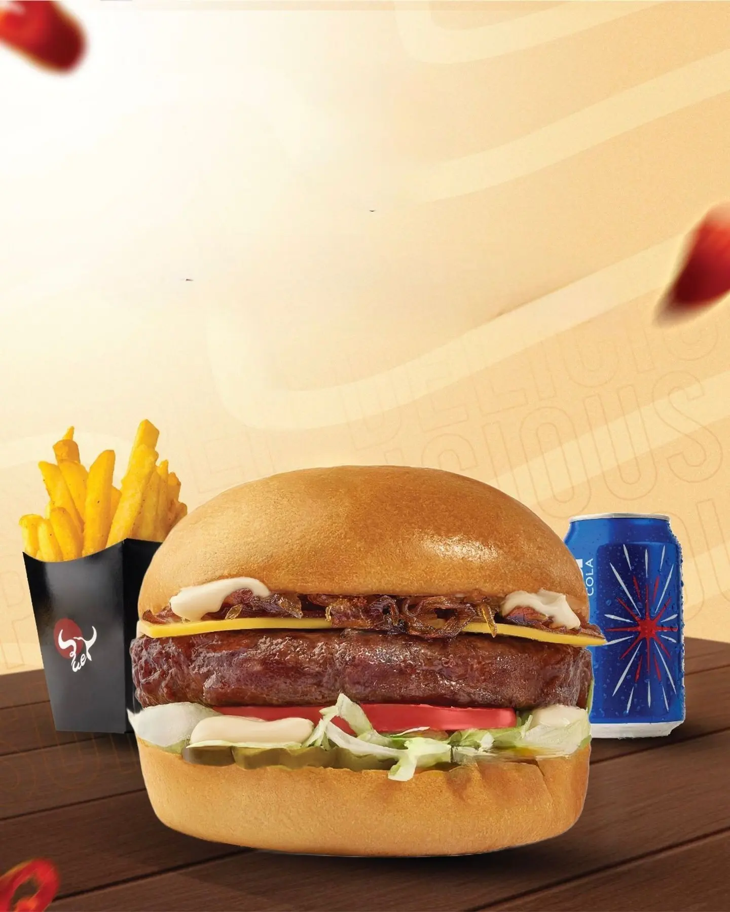 Rosalia Wagyu Burger Meal