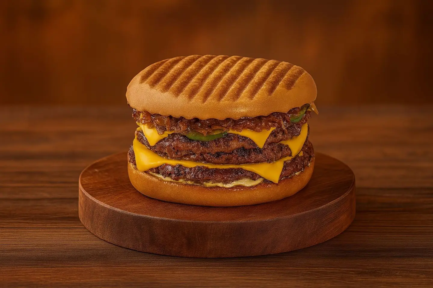 Smashed Wagyu Burger (Triple)