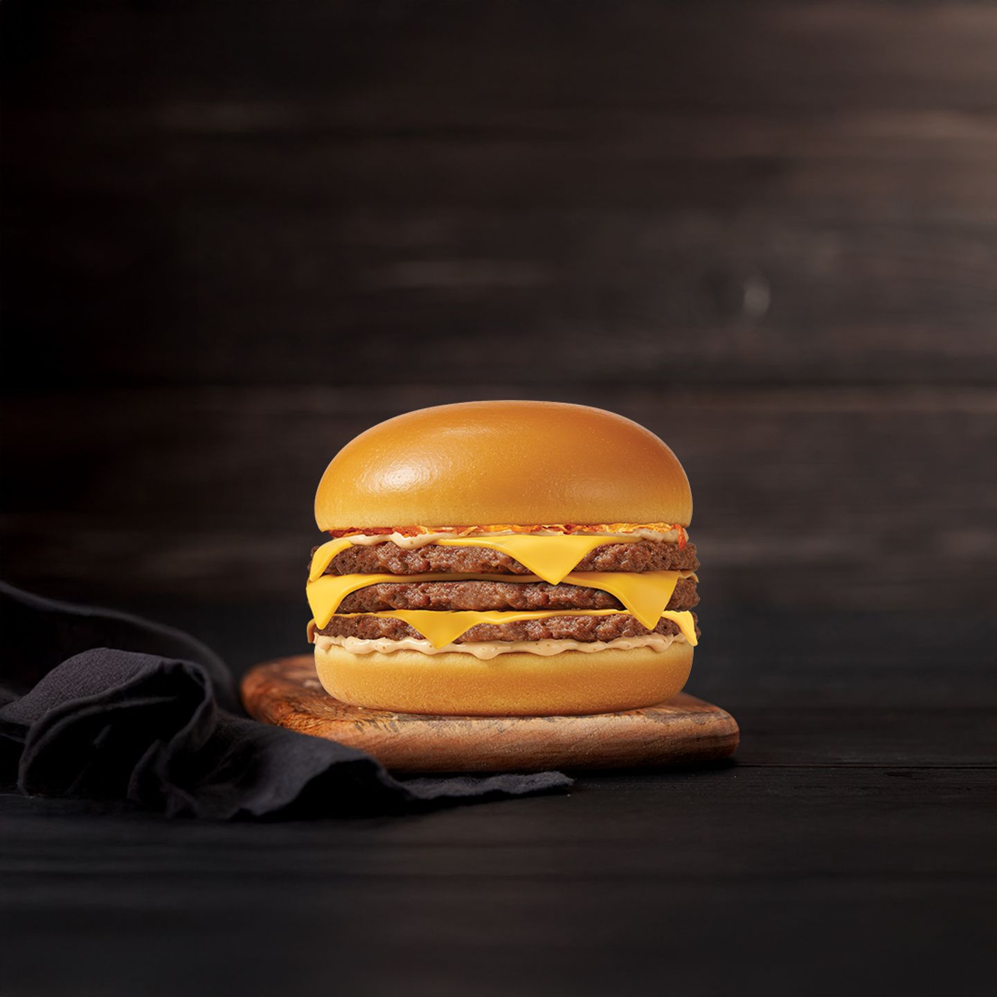 Classic Smashed Wagyu Burger (Triple) 180 Gr