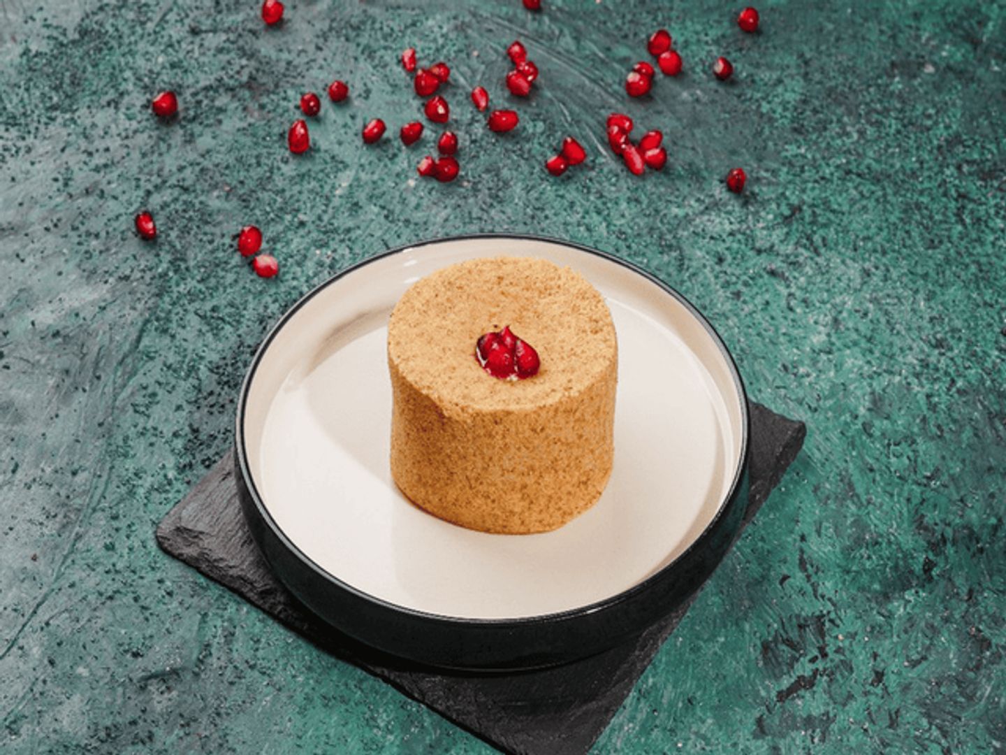 Pomegranate Cheesecake
