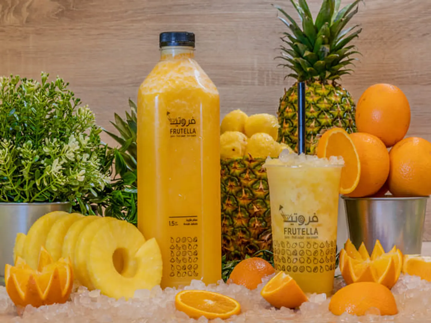 Orange Pineapple 1 Liter