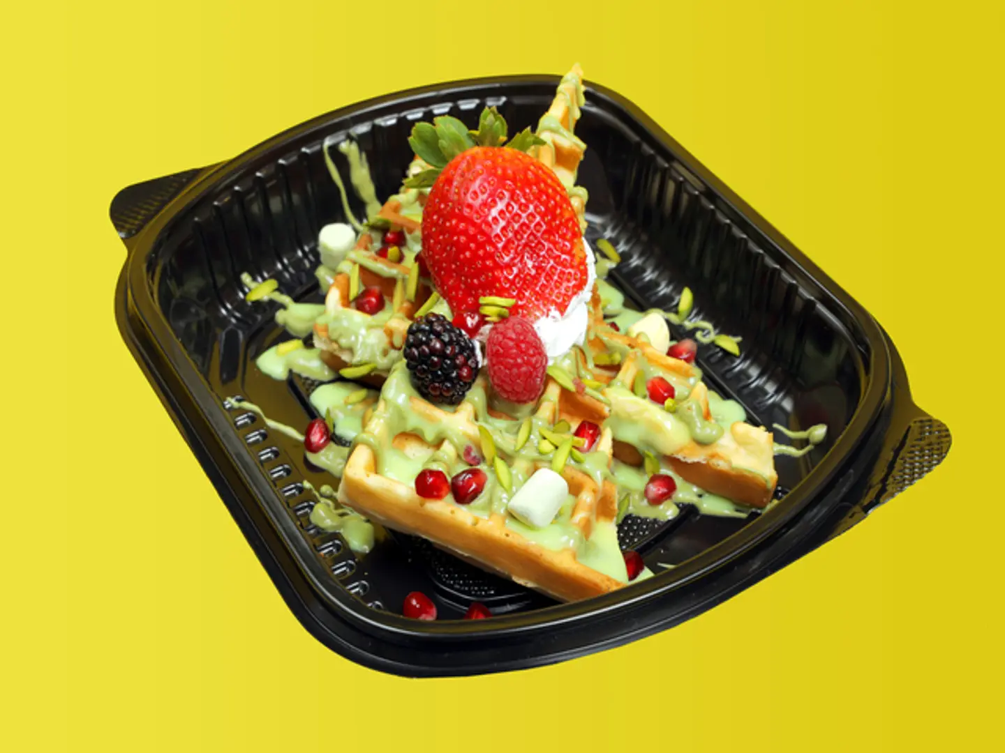 Pistachio Waffle