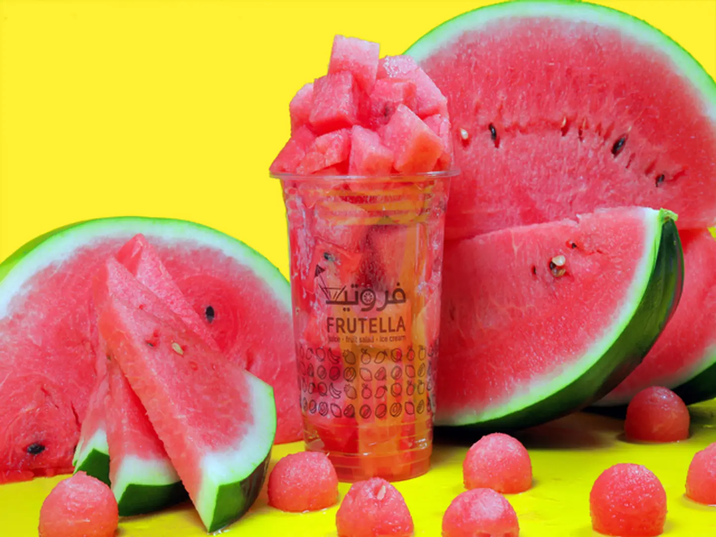Watermelon Pieces Large