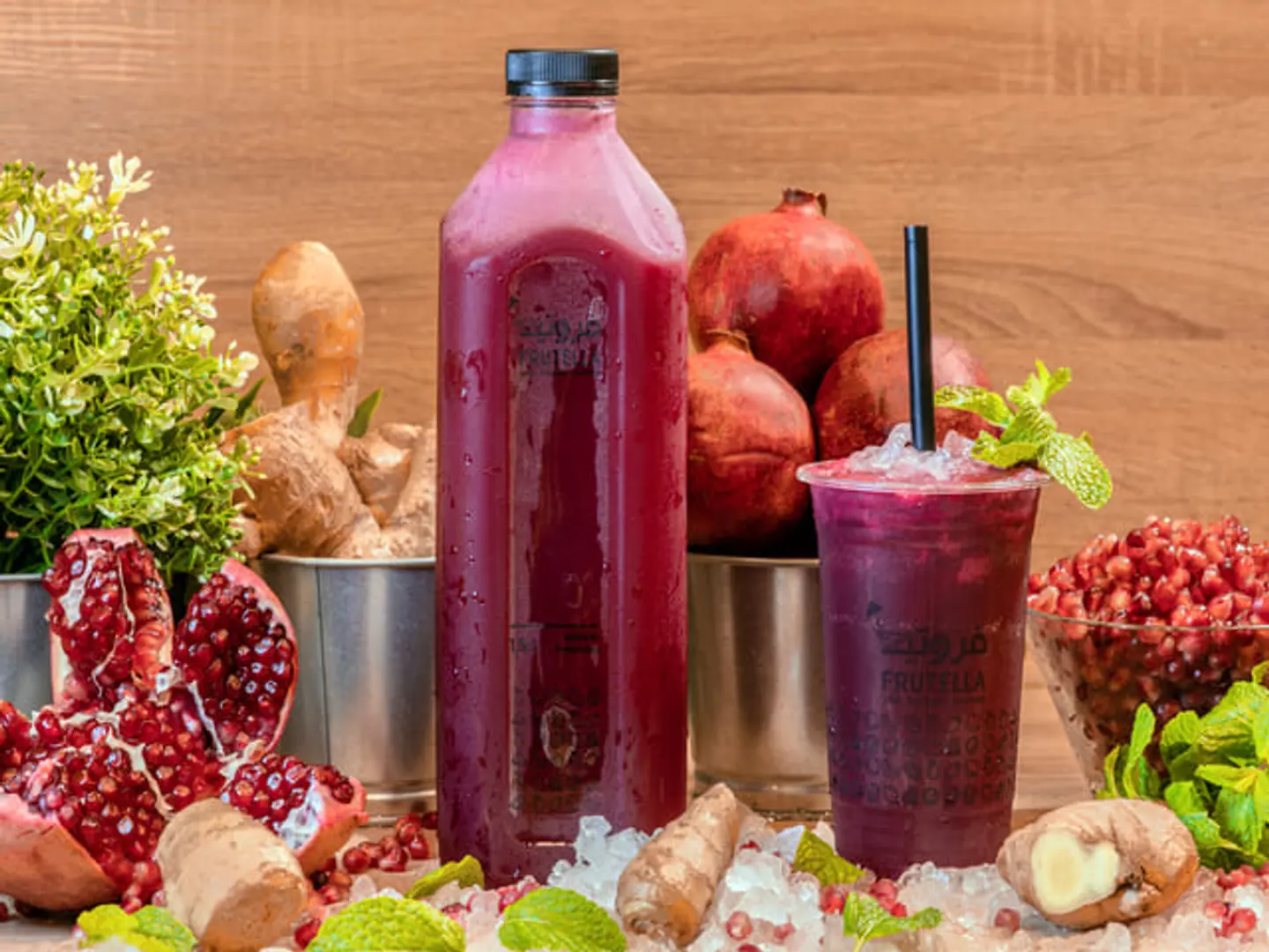 Pomegranate Ginger Mint 1 Liter