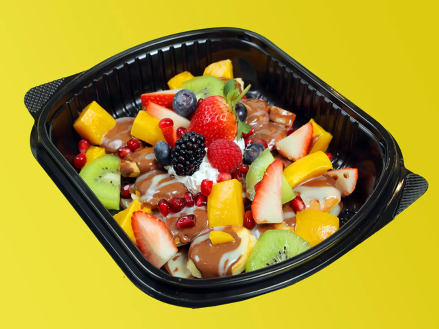 Mini Pancake With Fruits