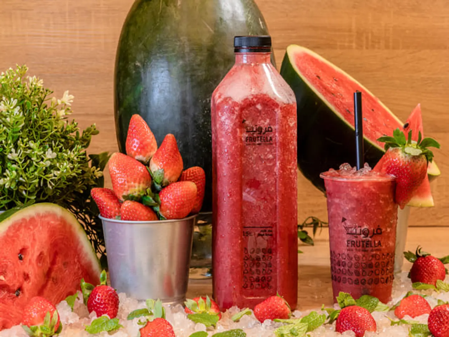 Strawberry Watermelon Mint 1 Liter
