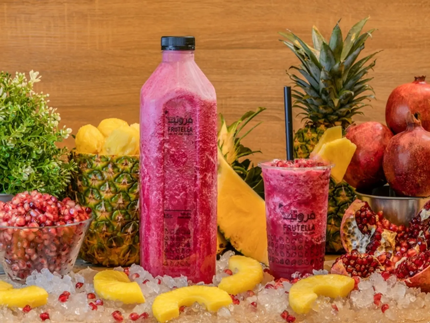 Pomegranate And Pineapple 1 Liter