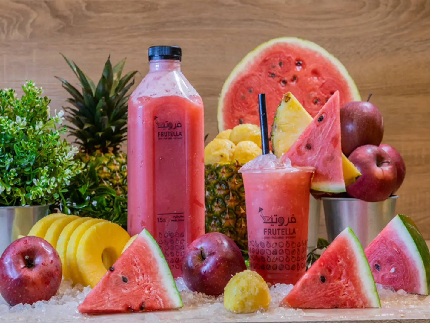 Watermelon Pineapple Red Apple 1.5 Liter
