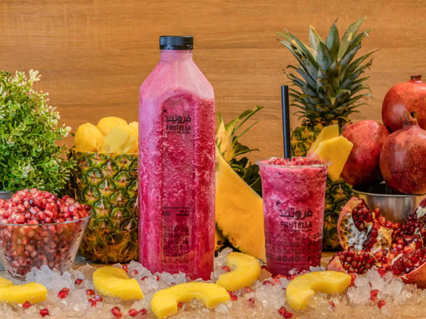 Pomegranate And Pineapple 1 Liter