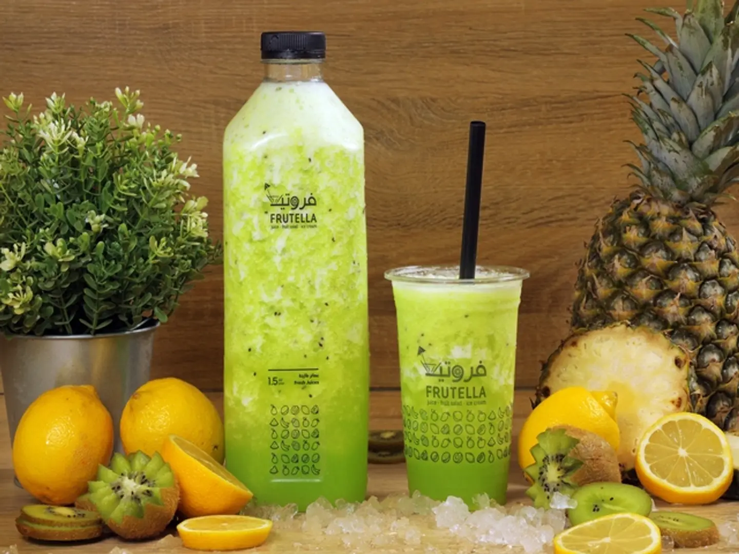 Pineapple, Kiwi And Lemon 1.5 Liter