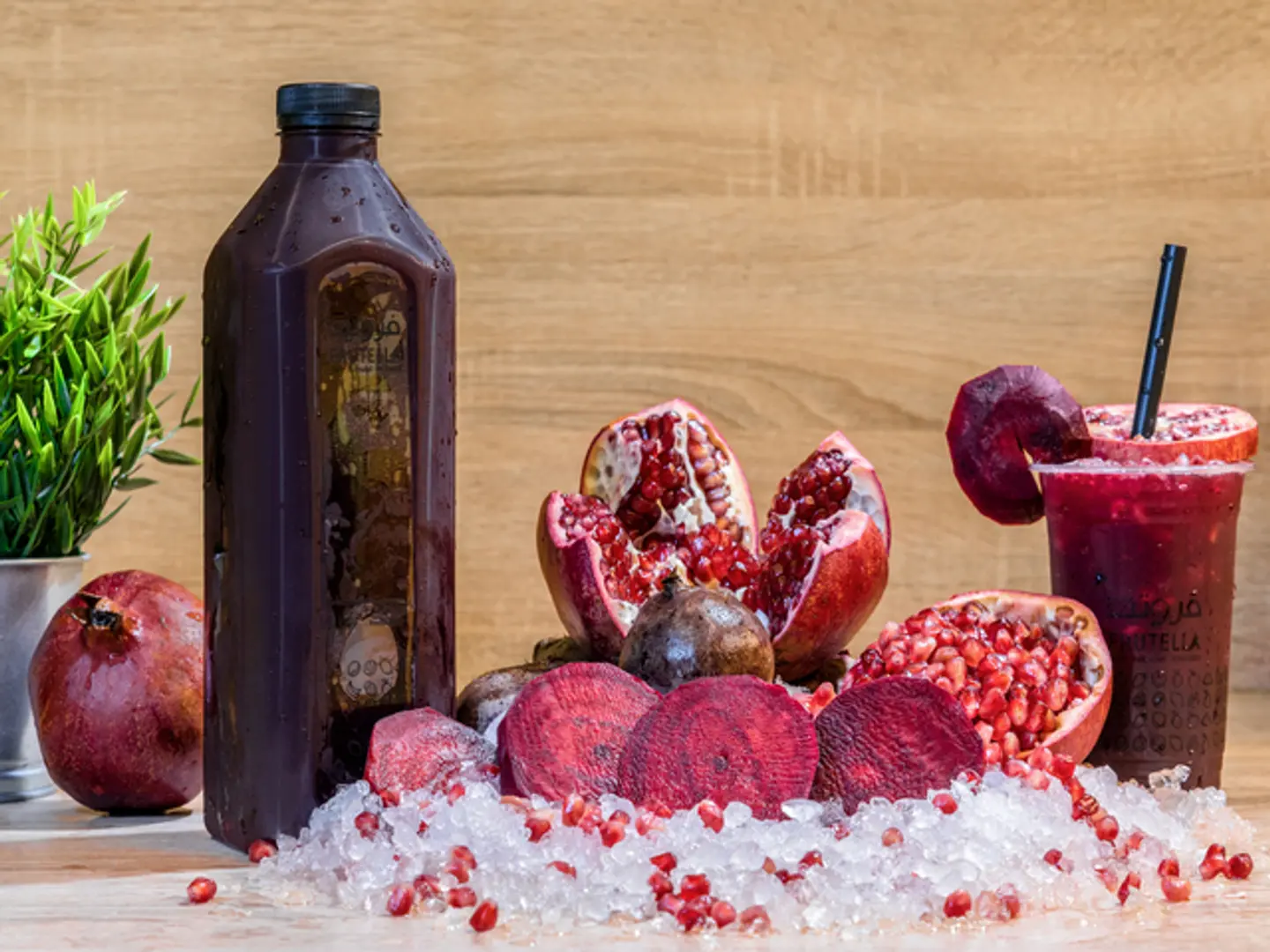 Pomegranate And Beetroot Medium