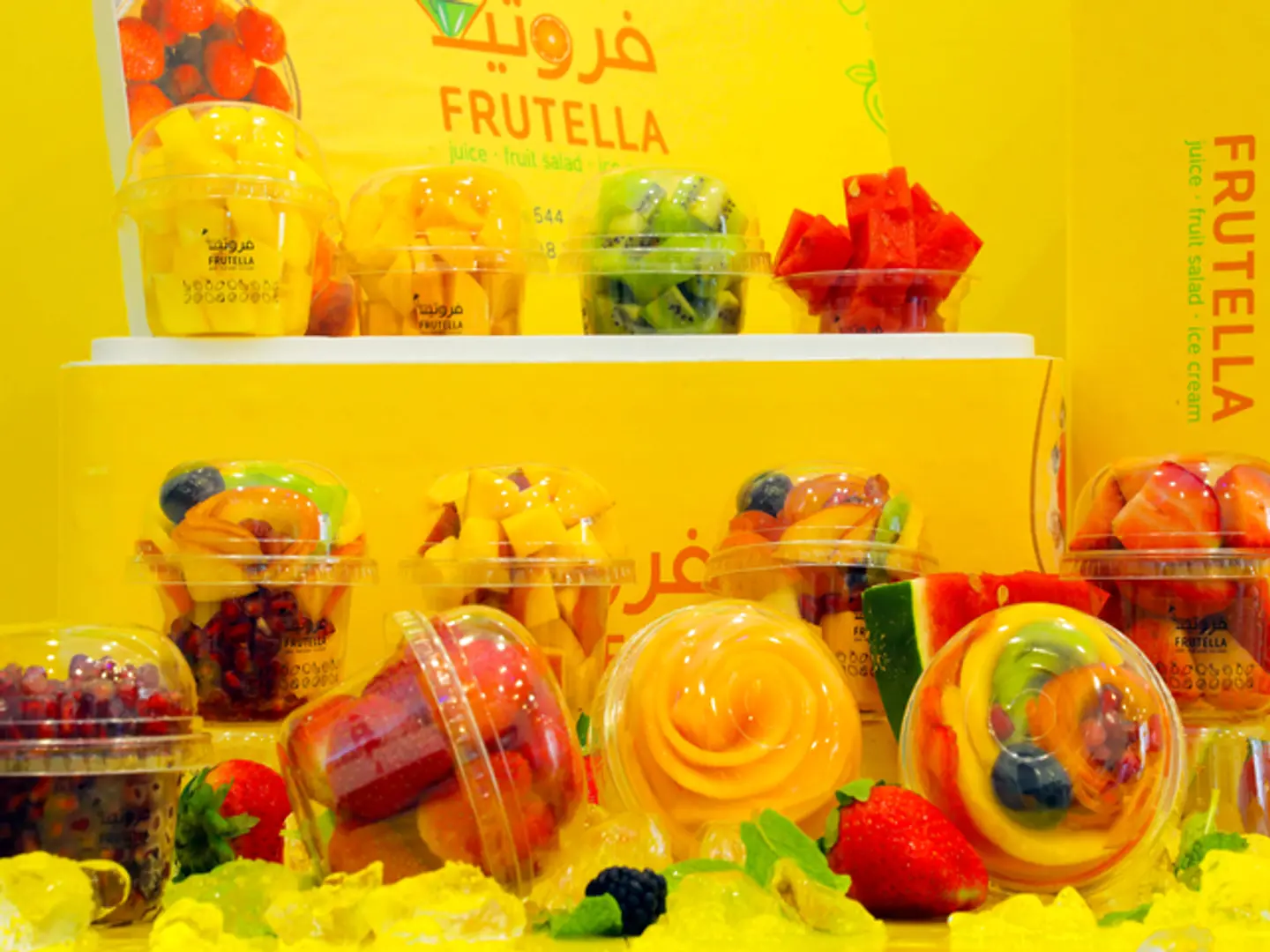 Mini Mixed Fruits Ice Box
