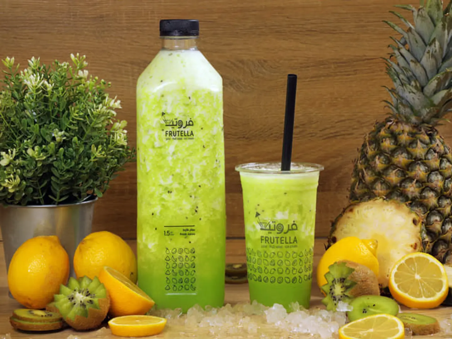 Pineapple, Kiwi And Lemon 1 Liter