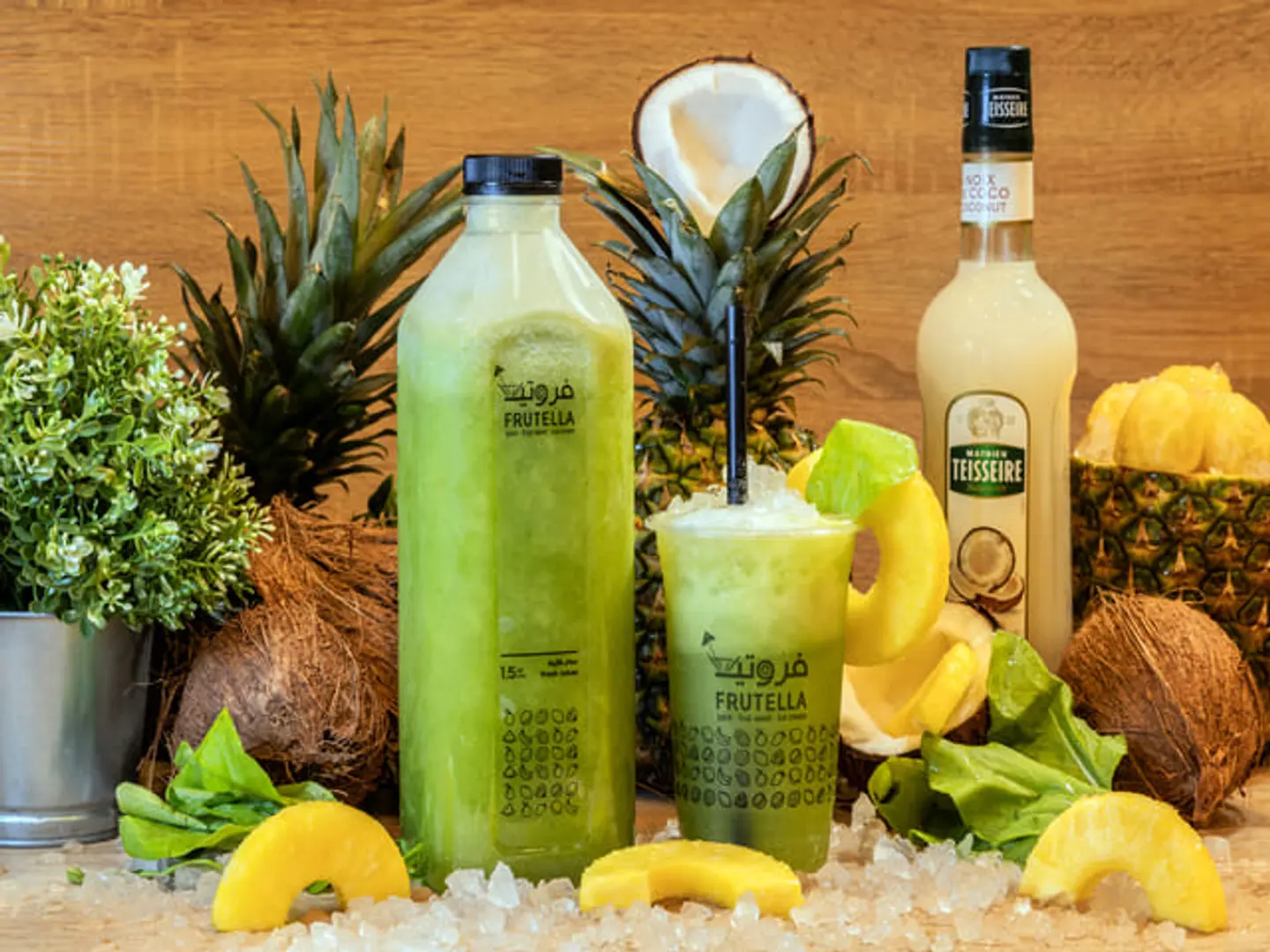 Pineapple Arugula Coconut 1 Liter