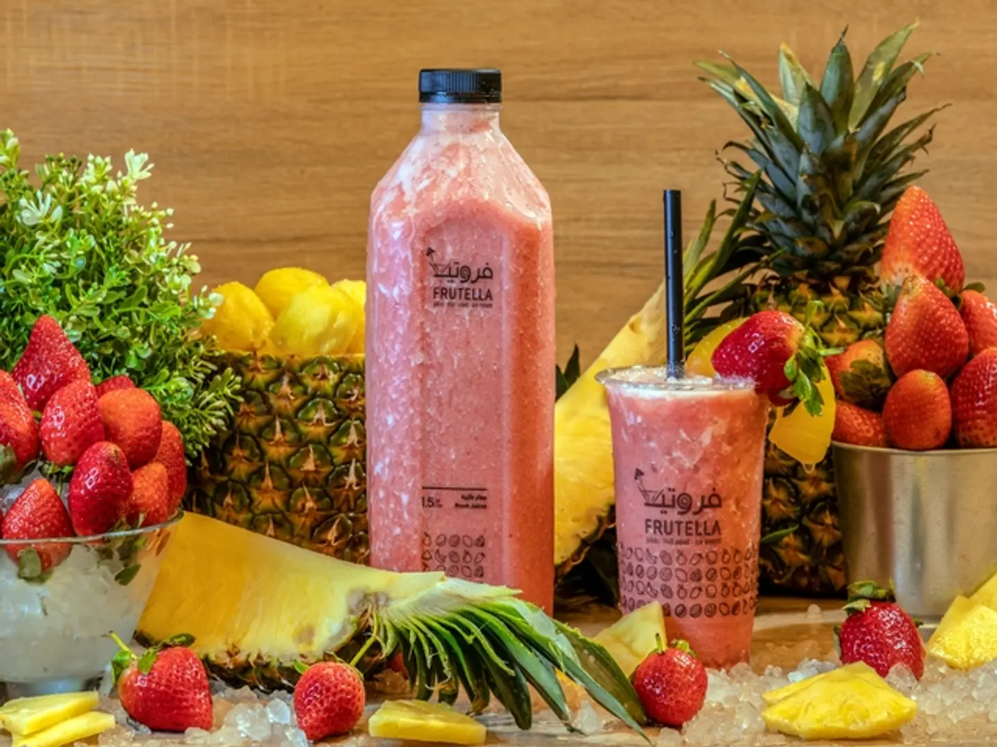Pineapple And Strawberry Large