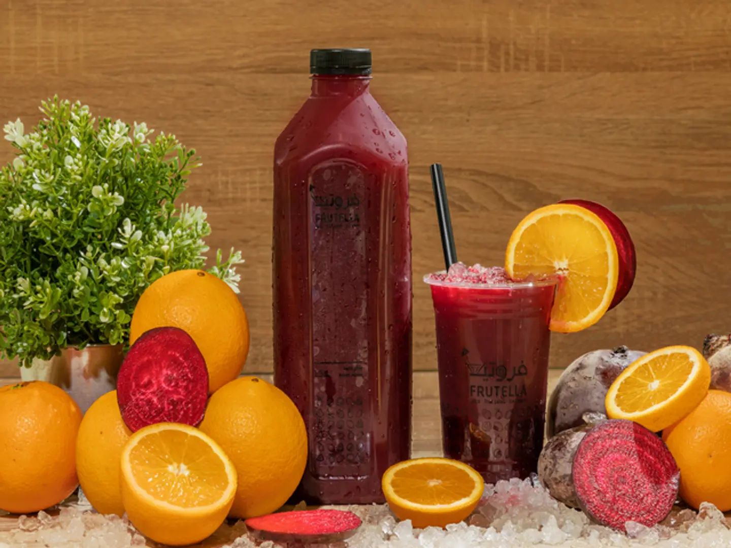 Orange And Beetroot Large