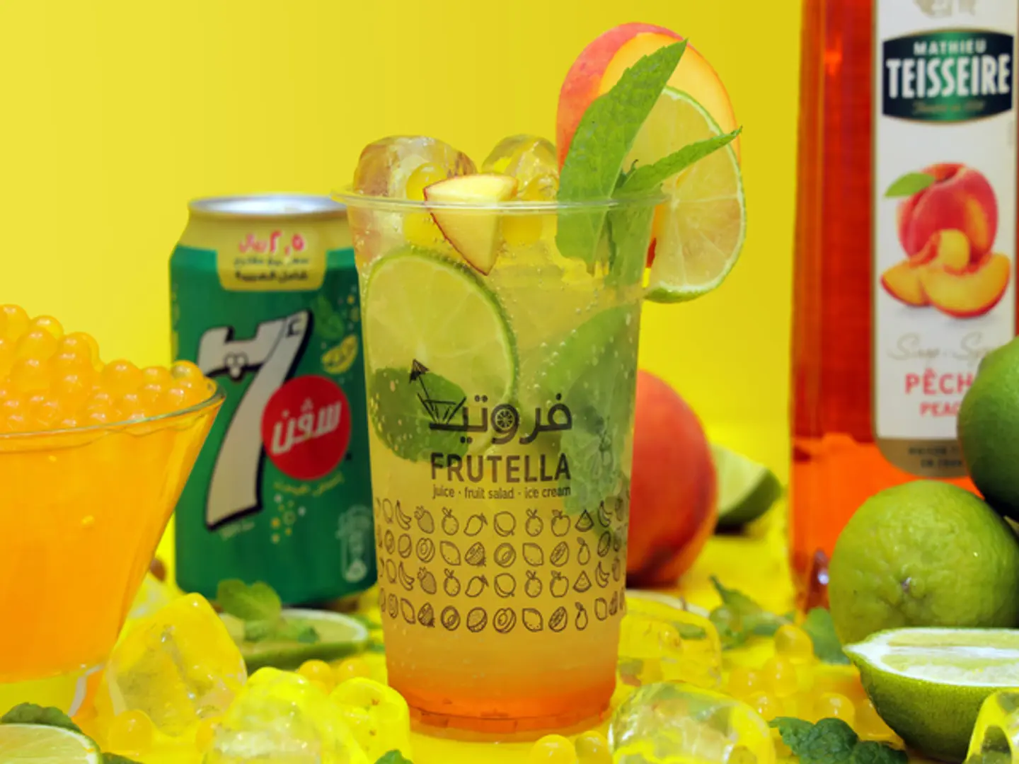 Peach With Lemon Mojito