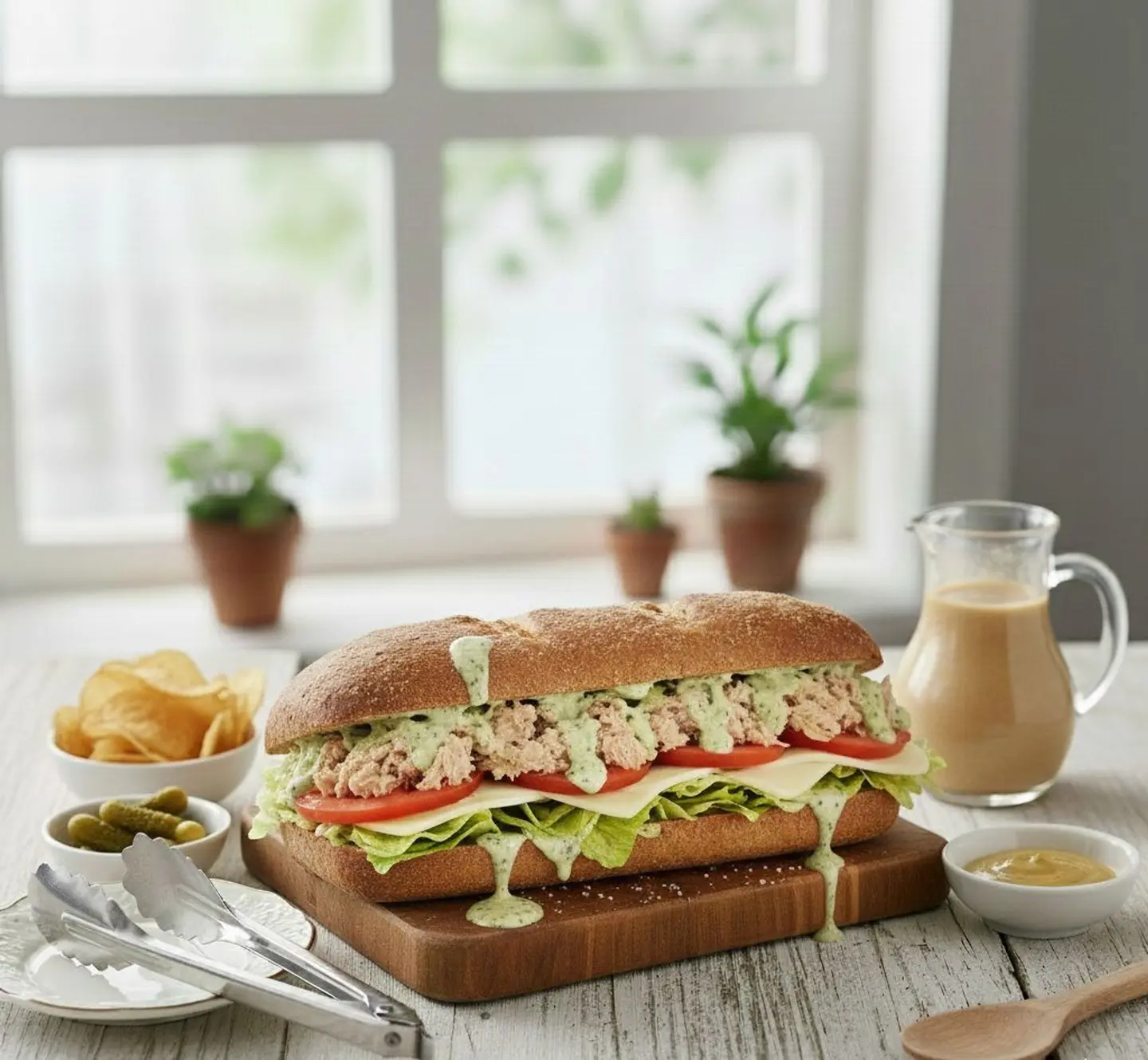 Brown Bread Classic Tuna Sandwich