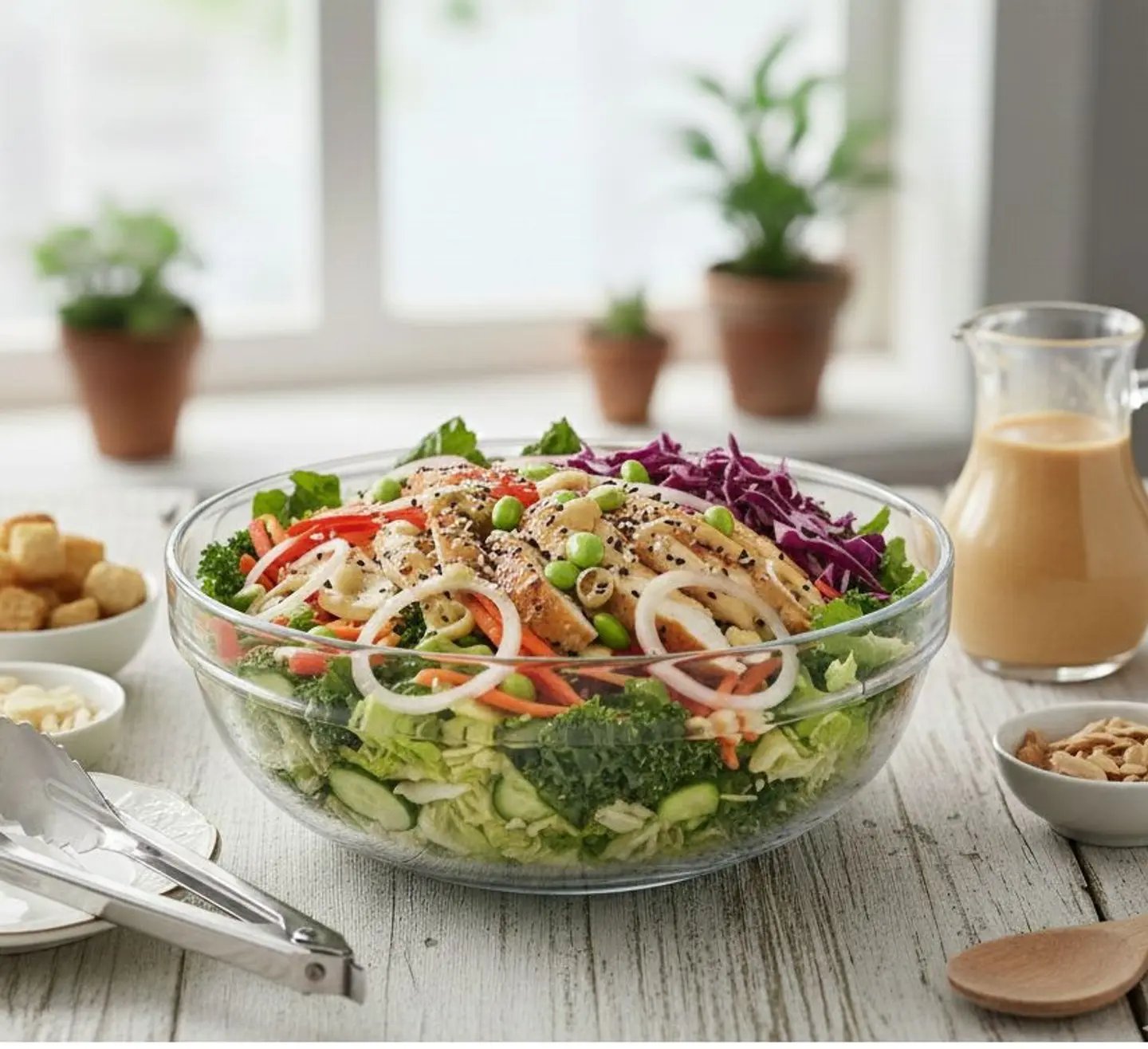 Asian Chicken Crunch Salad