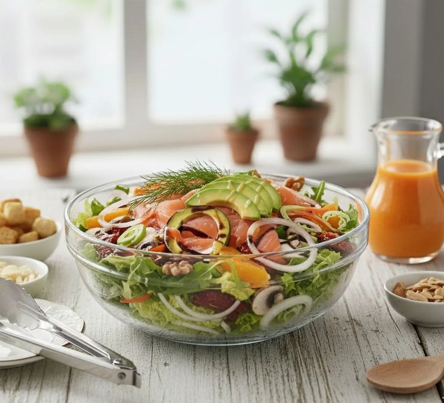 Smoked Salmon Salad