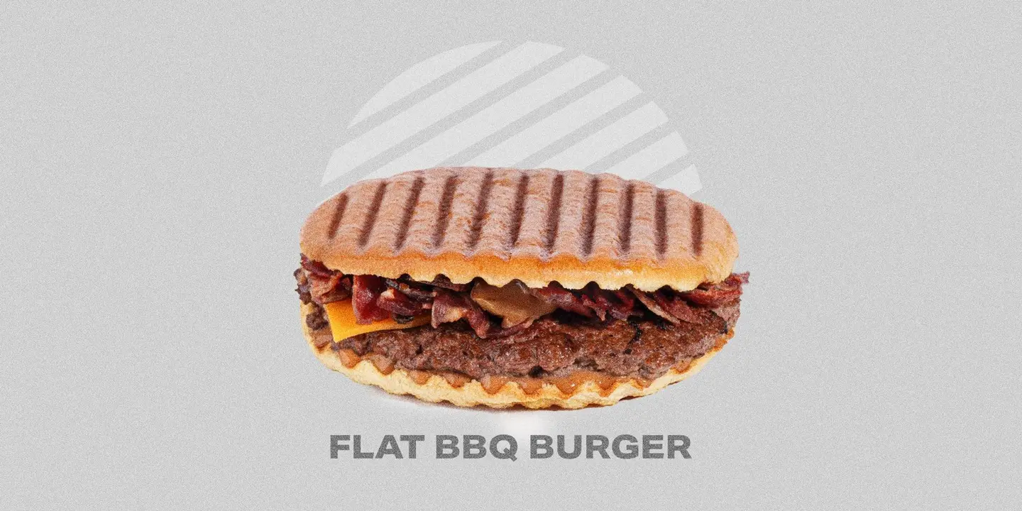 فلات باربيكيو برجر