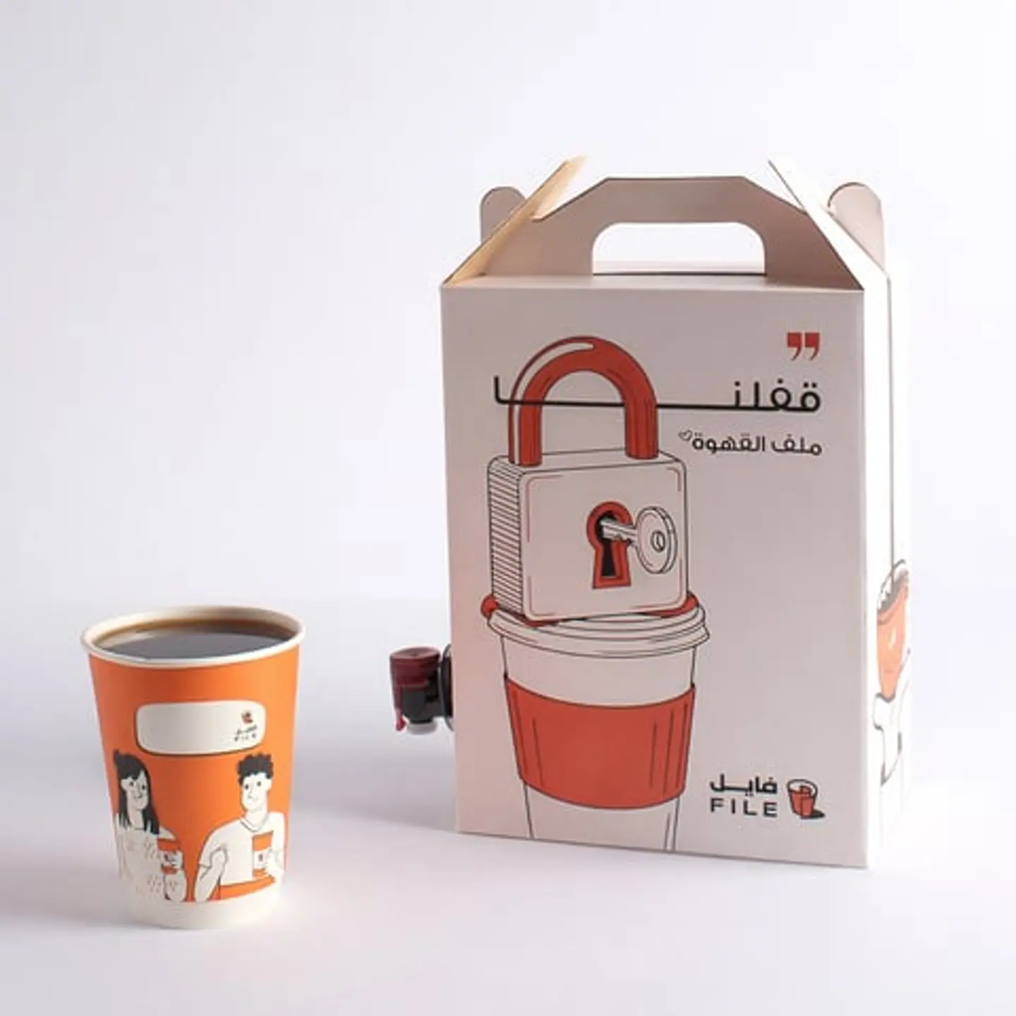 بوكس قهوة اليوم حارة ١ لتر