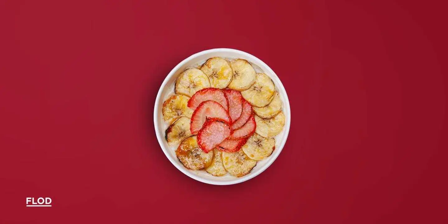 وجبة شوفان فواكه