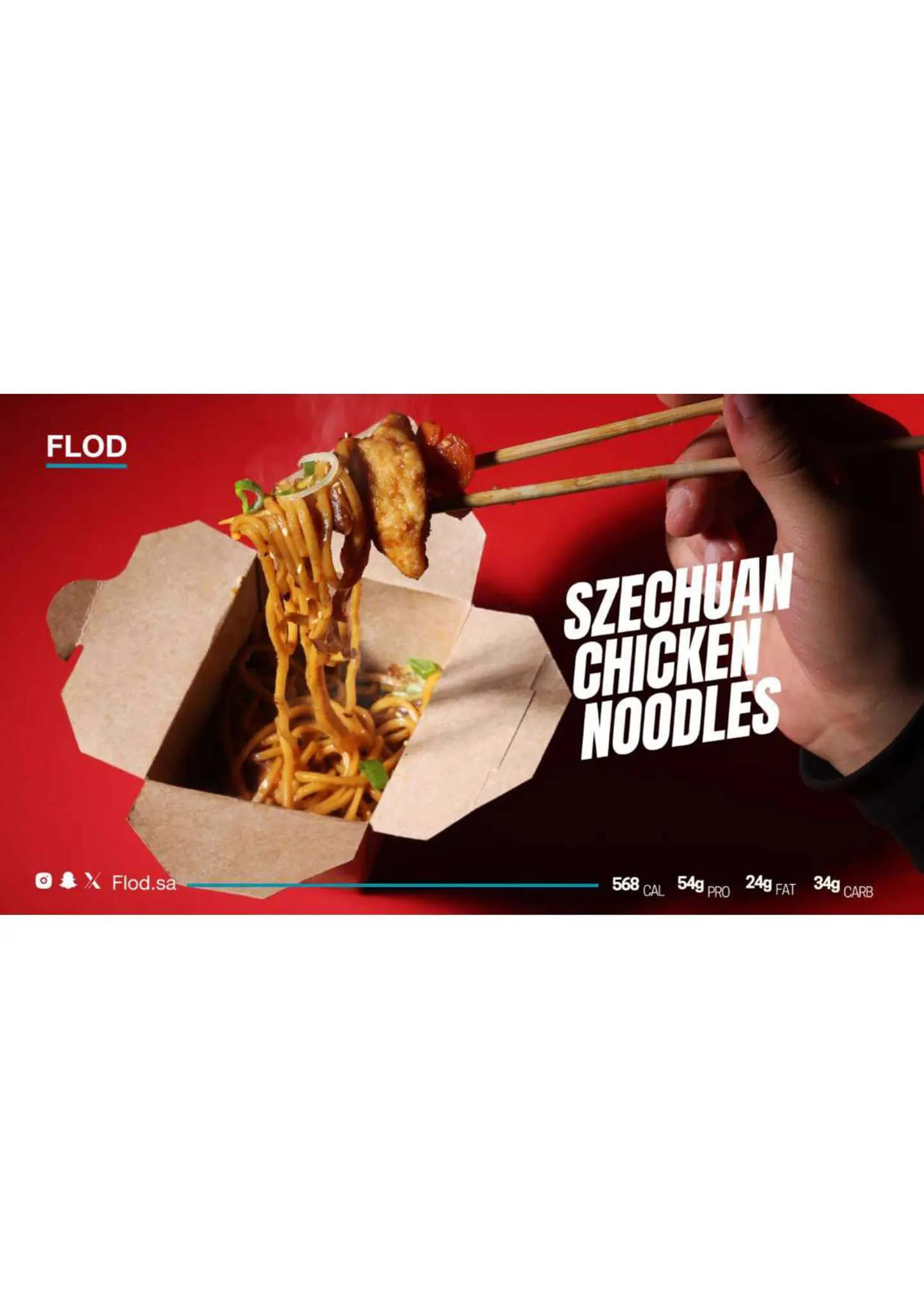 Chicken Szechuan With Noodles