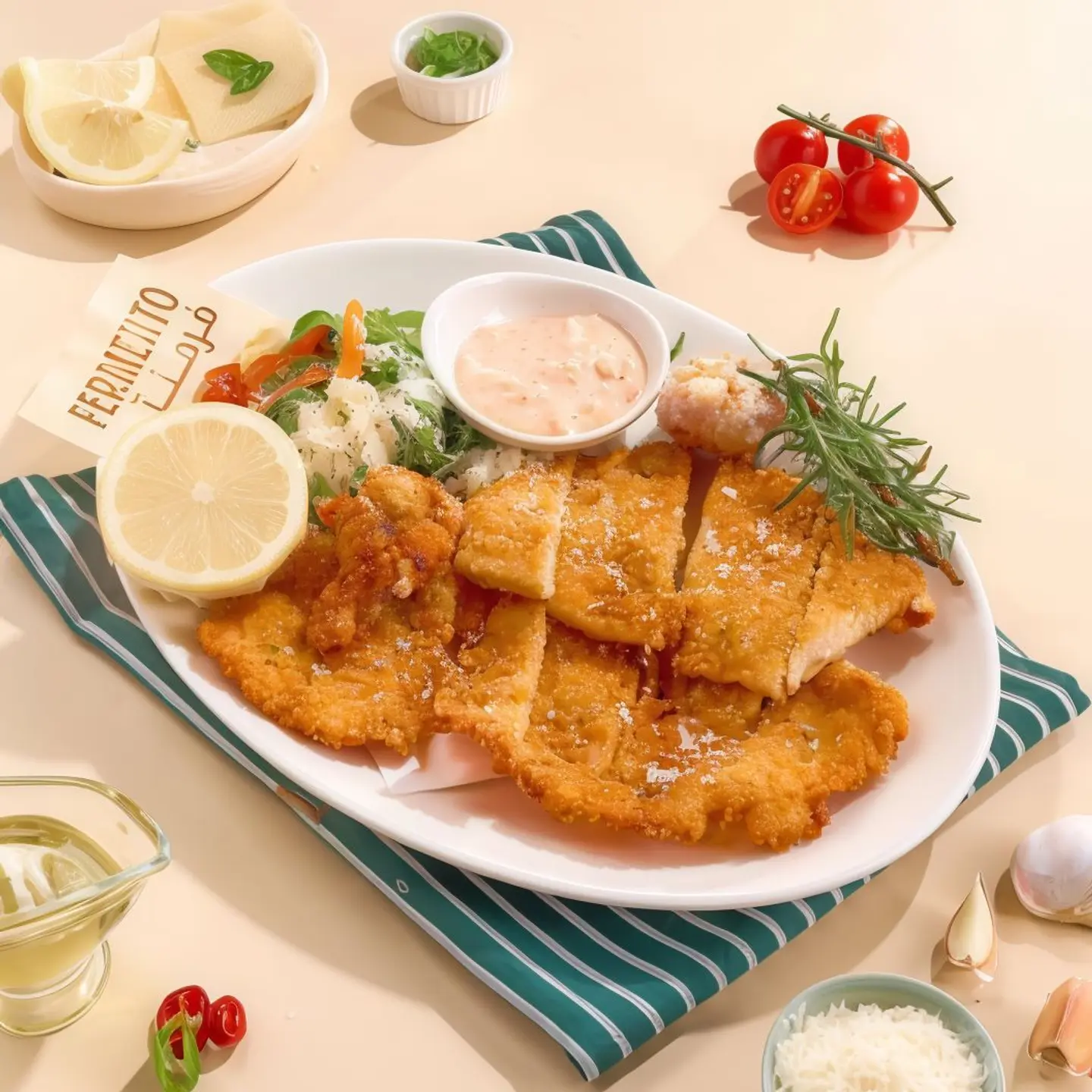 Fried Chicken Milanese